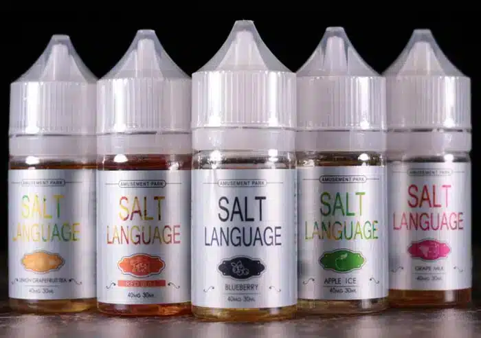 SALT LANGUAGE 鹽語煙油 30ml 40mg 小煙專用