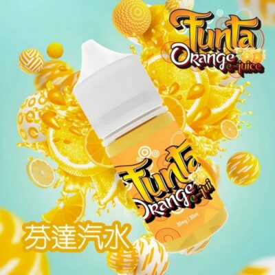 FUNTA芬達橘子汽水口味煙油